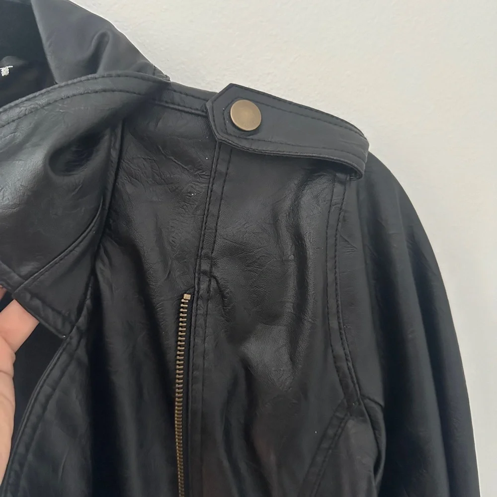 Faux Leather Jacket - Picture 5 of 7